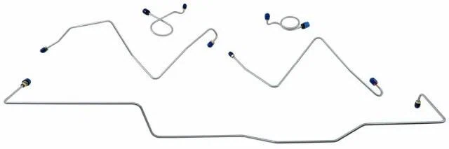 Fits 1967 Ford Mustang Front Brake Line Set MFB007